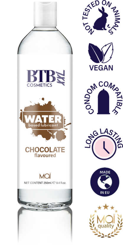 BTB Cosmetics Vegan Chocolate Water Based Lubricant 250 ML - LT2417