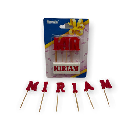 Personalize Any Birthday With Our Name Candles In 100 Different Names
