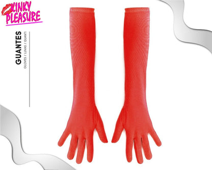 Lange Handschoenen - Zacht - 6 Kleuren - 1 Paar