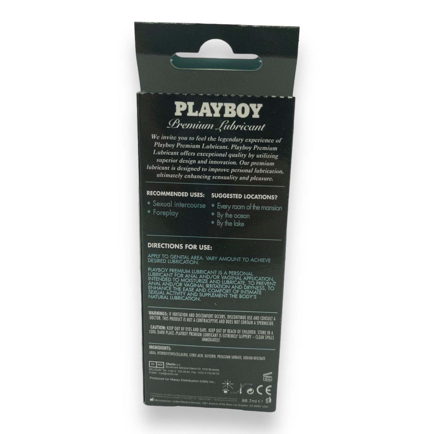 Playboy Lubricant - Enrich Your Intimate Moments with Sensual Flavors 89ml