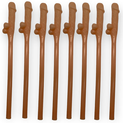Rietjes Piemelvorm Beige - 10 stuks