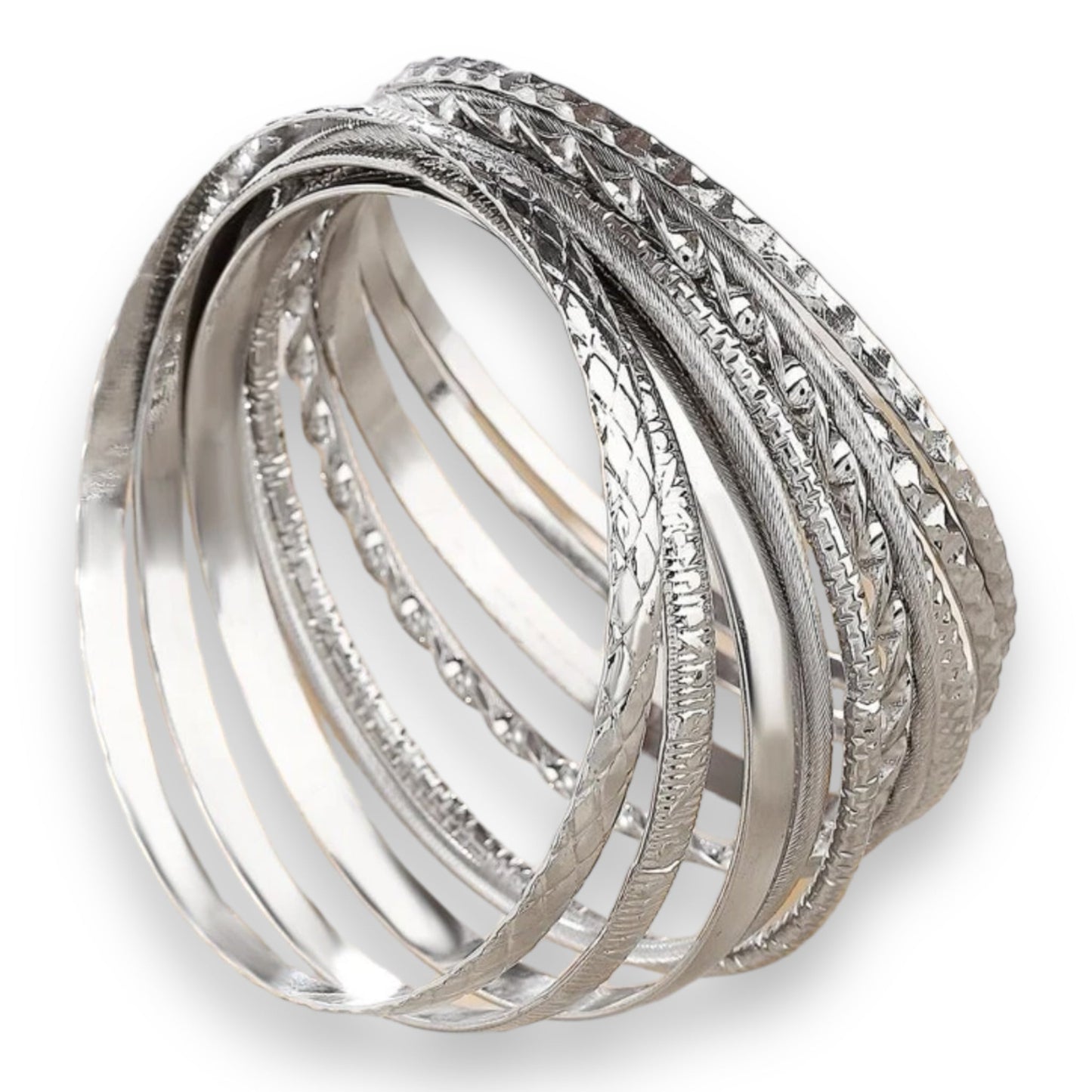 Boho-Chique Armbanden Set van 10 Stuks Verkrijgbaar in Het Goud & Zilver