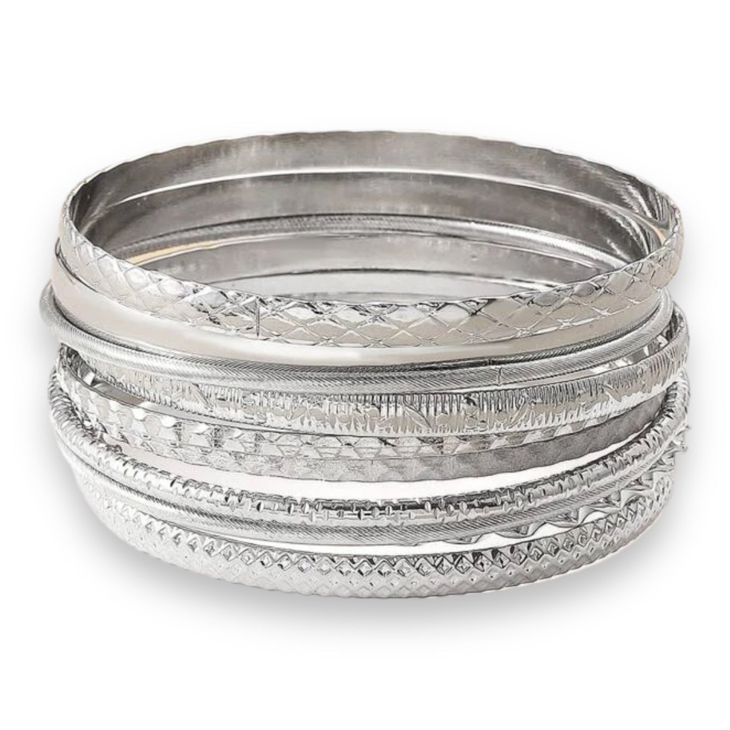 Boho-Chique Armbanden Set van 10 Stuks Verkrijgbaar in Het Goud & Zilver