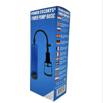 Power Escorts - BR170 - Power Pump Basic - Penis Pump - Dark Blue