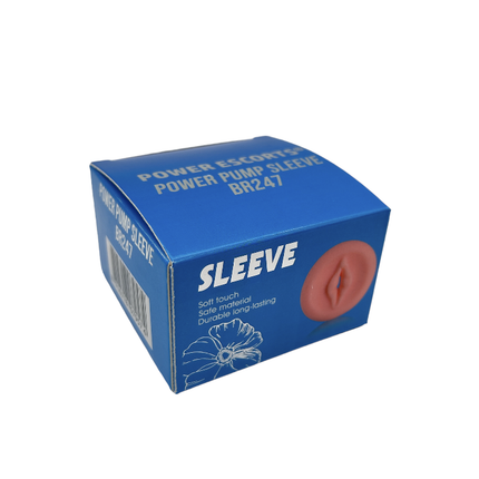 Power Escorts Penis Pump Pussy Sleeve - BR247