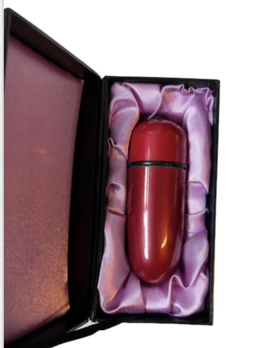 Large Size Vibrating Egg - Red - 8 CM - Packaged in a Neutral Luxury Black Box