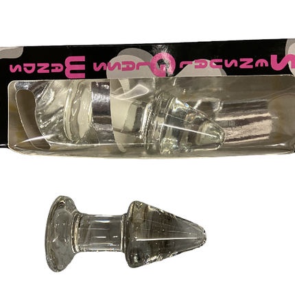 Glas Wands Glas Plug - Helder