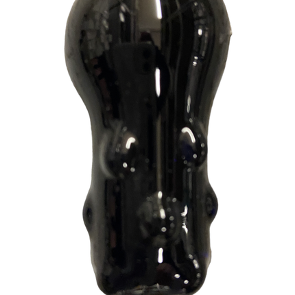 Glas Wands Glas Dildo / Plug - Zwart - 17 cm