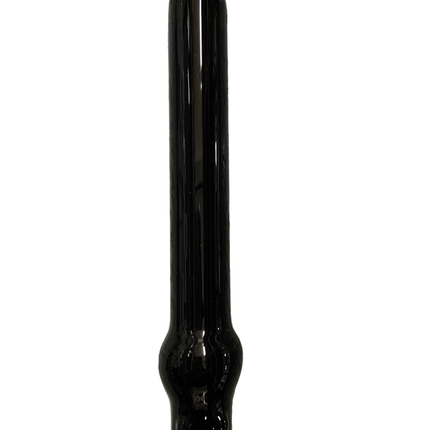 Glas Wands Glas Dildo / Plug - Zwart - 17 cm