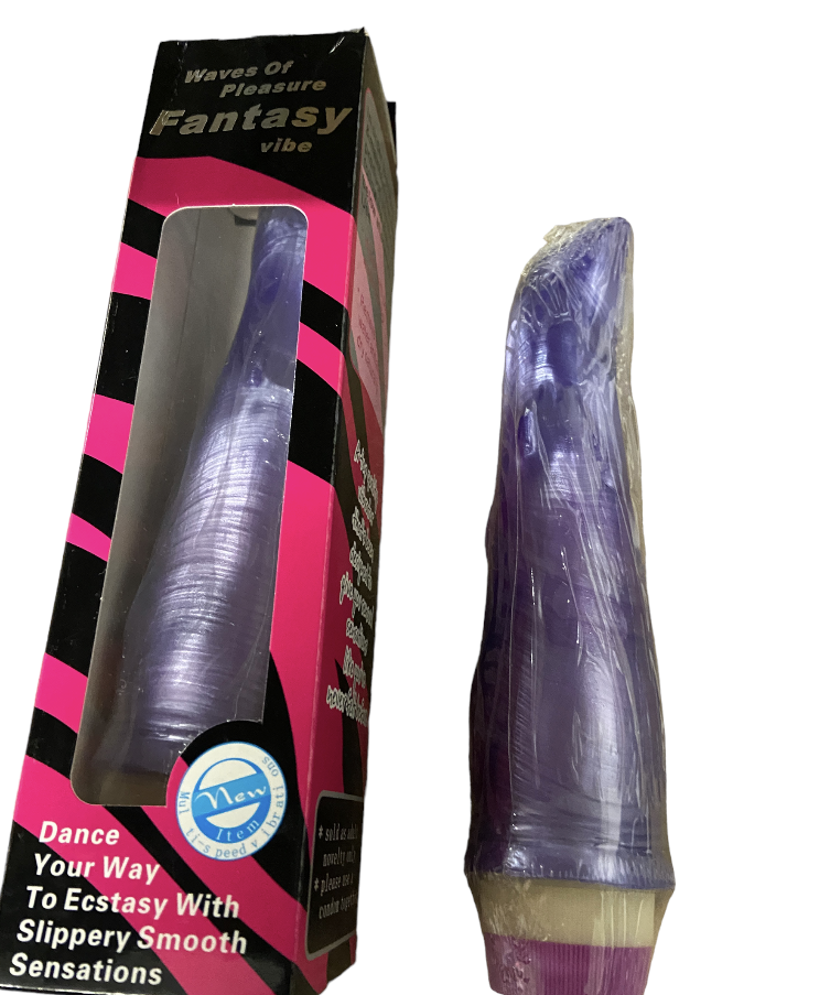 Fantasy Vibe Delfin Vibrator Lila 16 cm
