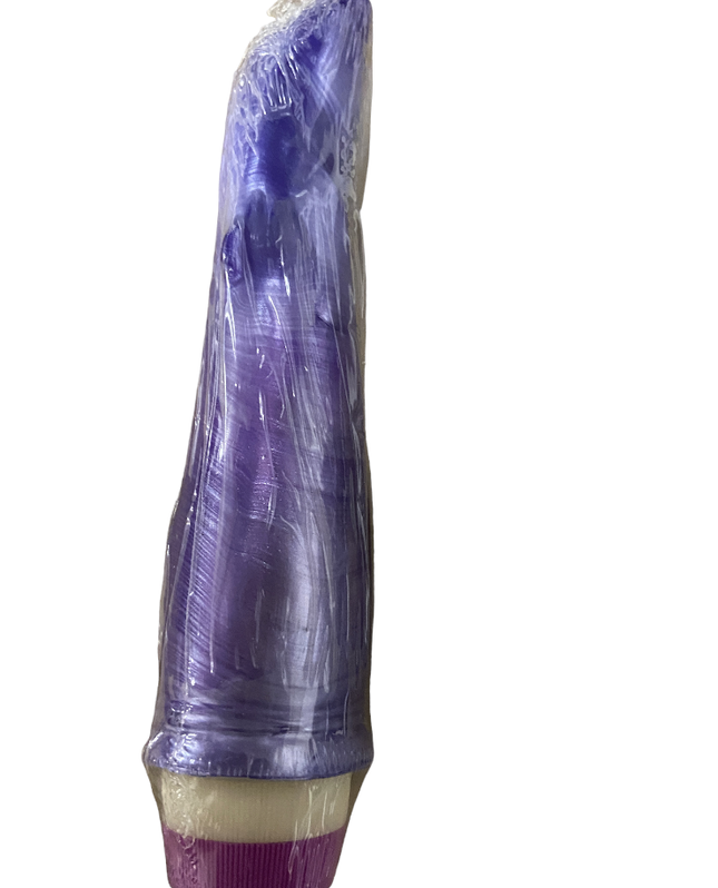 Fantasy Vibe Purple Dolphin Vibrator - 16 cm