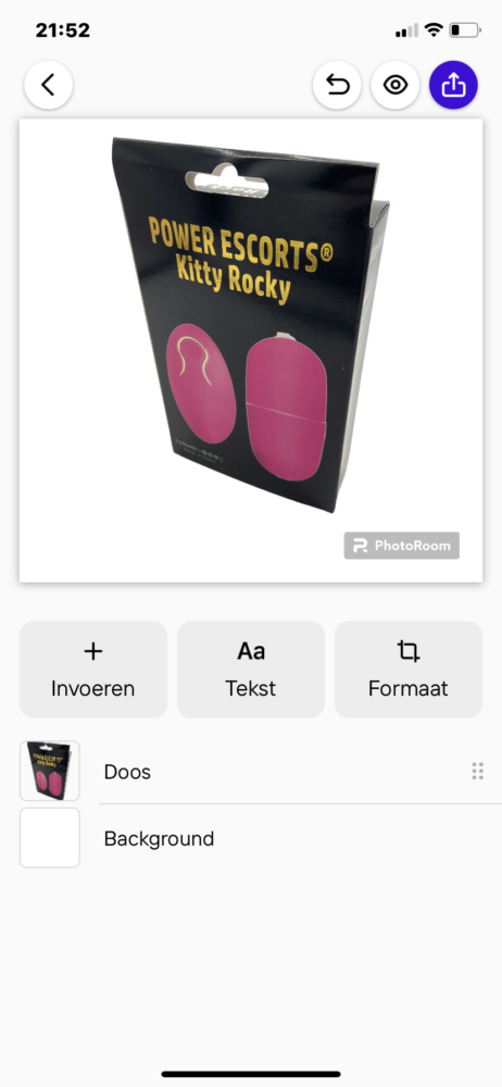 Power Escorts - BR167 - Kitty Rocky - Trendy Remote Egg - 7.4 × 3.2 CM - Pink