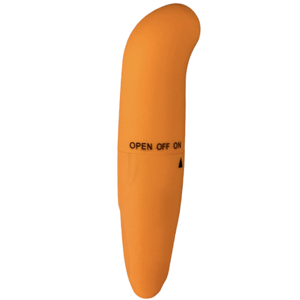 Power Escorts - Br15 - Mini G Spot Vibrator Orange - Bulk - No Color box