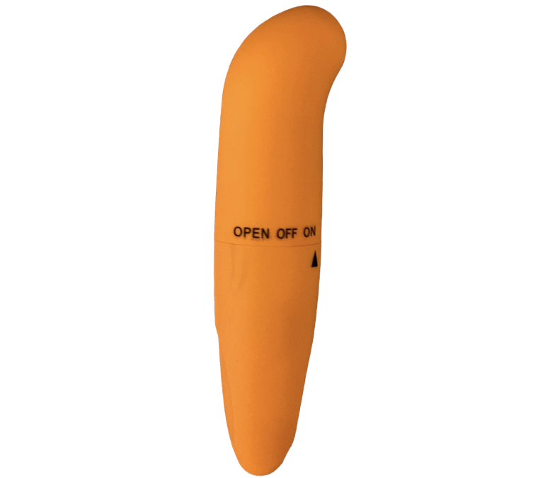 Power Escorts - Br15 - Mini G Spot Vibrator Orange - Bulk - No Color box