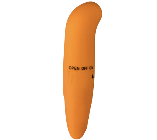 Power Escorts - Br15 - Mini G Spot Vibrator Orange - Bulk - No Colour box