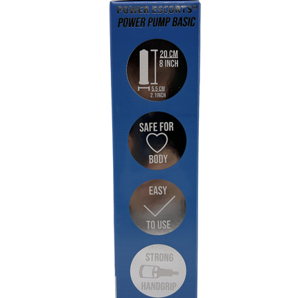 Power Escorts - BR170 - Power Pump Basic - Penis Pump - Red