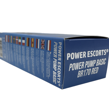 Power Escorts - BR170 - Power Pump Basic - Penis Pump - Red