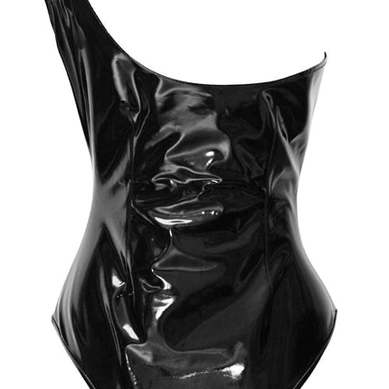 Verleiding Onthuld - TL114 - Sensuele Wetlook - One Size Fits Most - Luxe Geschenkdoos - Zwart