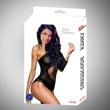 Glitter Body TL134 - One Size - Luxe Geschenkdoos - Zwart