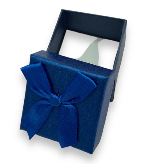 Sieraden Doosjes 5x5cm in 4 Kleuren (Rood, Goud, Blauw, Zilver)