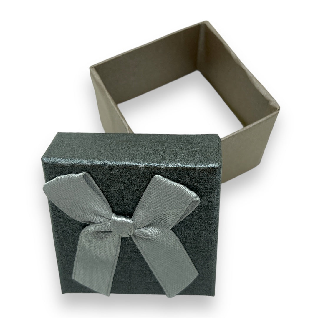 Sieraden Doosjes 5x5cm in 4 Kleuren (Rood, Goud, Blauw, Zilver)