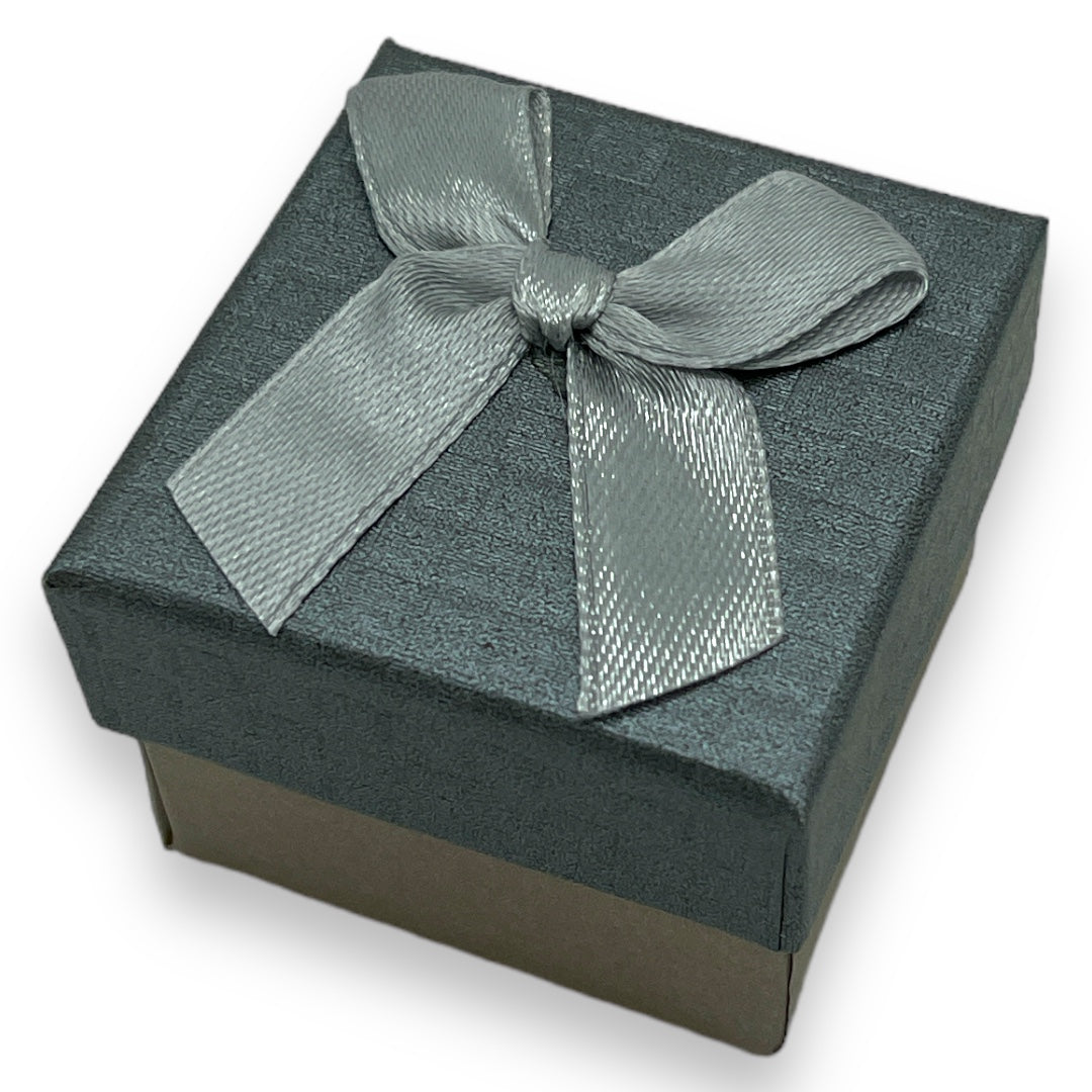 Sieraden Doosjes 5x5cm in 4 Kleuren (Rood, Goud, Blauw, Zilver)