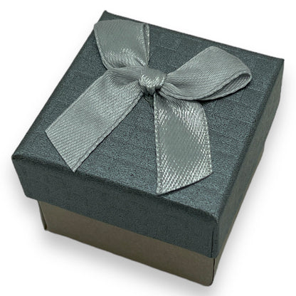 Sieraden Doosjes 5x5cm in 4 Kleuren (Rood, Goud, Blauw, Zilver)