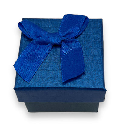 Sieraden Doosjes 5x5cm in 4 Kleuren (Rood, Goud, Blauw, Zilver)