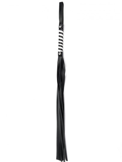 Argus - AF 001030 - Long Striped Whip - Black White