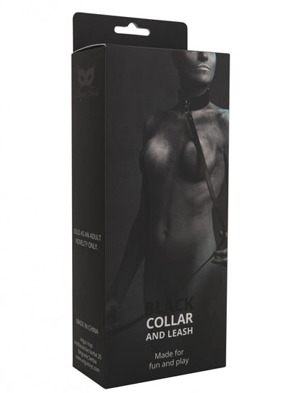 Argus Zwarte Halsband en Lijn - AF 001013