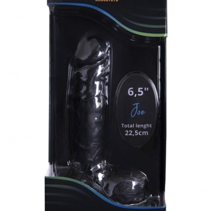 Argus Joe Realistische Dildo - AT 001040 - 22,5 cm / 6,5 inch - Speciaal zacht materiaal - Sterke aantrekkelijke kleurdoos