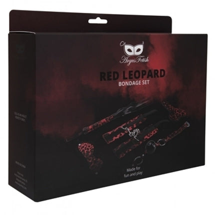 Argus Leopard Bondage Set 5 pieces - AF 001037