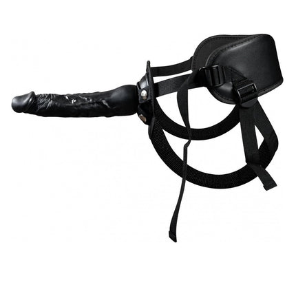 Argus Strap On Rocky Zwarte Realistische Dildo - Totale Lengte 24 Cm Penetratie 20 Cm - Sterke Luxe Kleurdoos - At1054