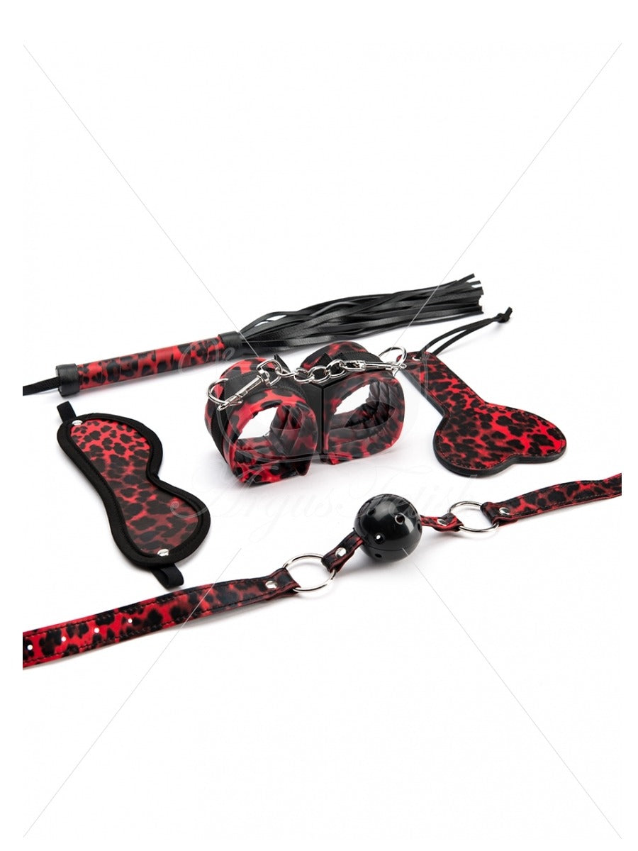 Argus Luipaard Bondage Set 5 stuks - AF 001037