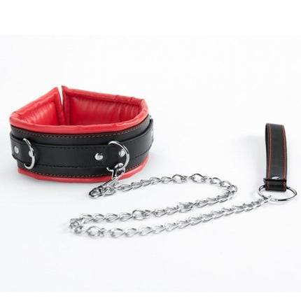 Argus Rode Halsband en Lijn - AF 001012
