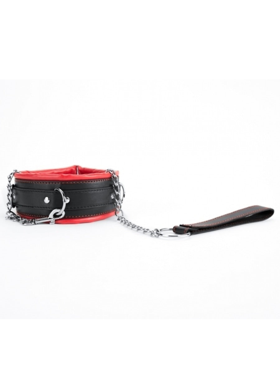 Argus Rode Halsband en Lijn - AF 001012