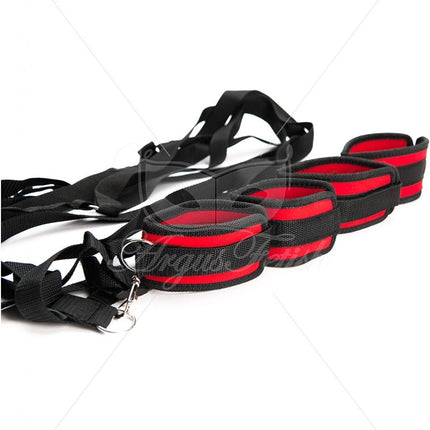 Argus Red Wrist and Single Bed Restraint - AF 001034