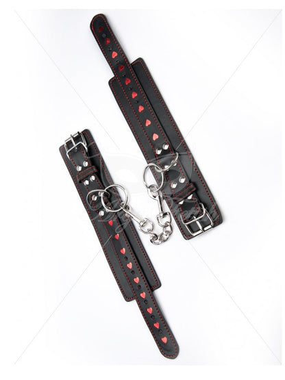 Argus Hart Enkelboeien - Zwart Leer - AF 001016