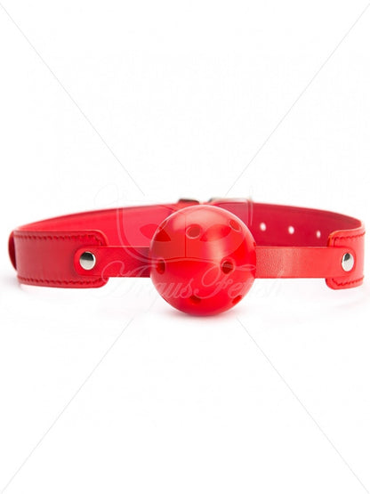 Argus Rode Ademende Bal Gag - AF 001006