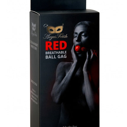 Argus Rode Ademende Bal Gag - AF 001006