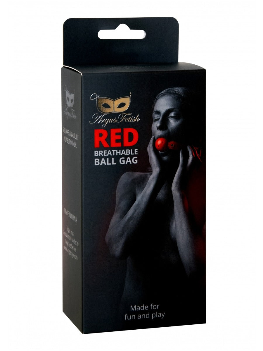 Argus Rode Ademende Bal Gag - AF 001006