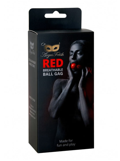 Argus Rode Ademende Bal Gag - AF 001006