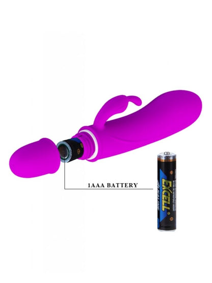 Argus Siliconen G Spot & Clitoris Vibrator - 10 Snelheden - Roze - 115 mm - AT 1002