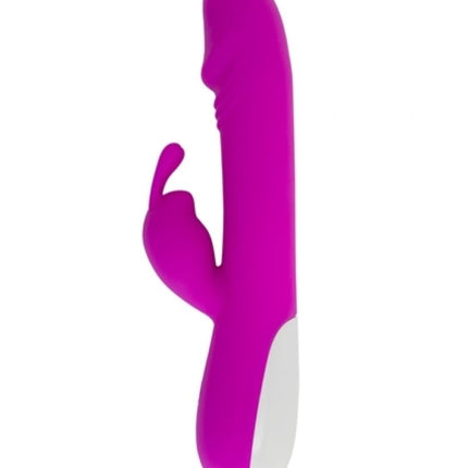 Argus Siliconen G Spot & Clitoris Vibrator - 30 Snelheden - Roze - 21 cm dia 3,6 cm - AT 1005