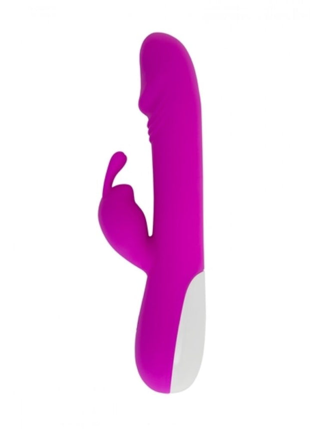 Argus Siliconen G Spot & Clitoris Vibrator - 30 Snelheden - Roze - 21 cm dia 3,6 cm - AT 1005