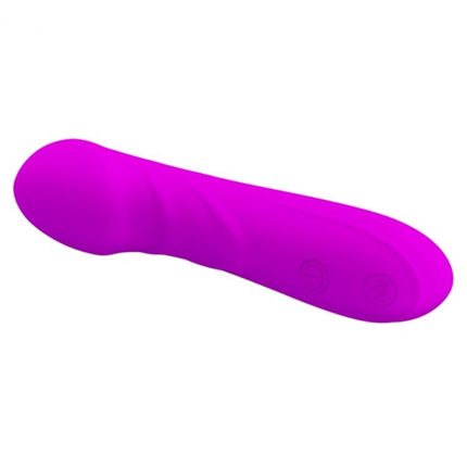 Argus Siliconen Clitoris Vibrator - Oplaadbaar Multispeed - Roze - 15 cm dia 2,9 cm - AT 1007