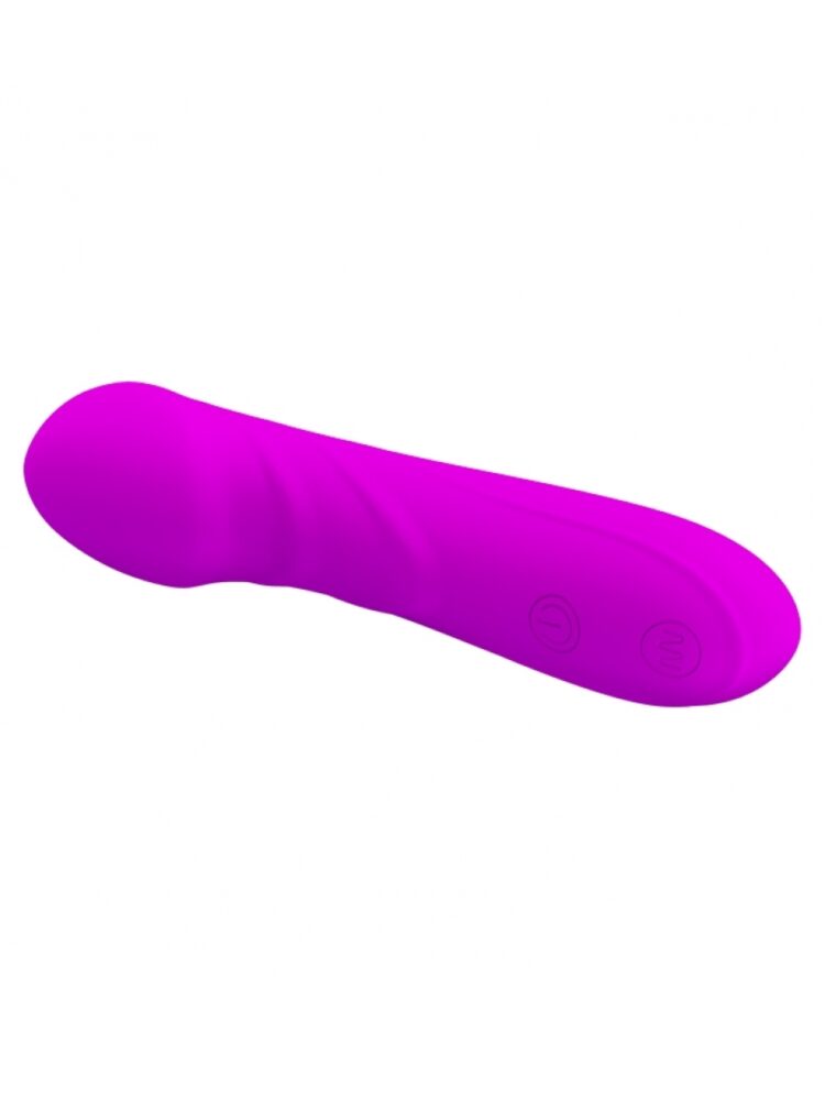 Argus Siliconen Clitoris Vibrator - Oplaadbaar Multispeed - Roze - 15 cm dia 2,9 cm - AT 1007