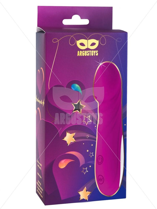 Argus Siliconen Clitoris Vibrator - Oplaadbaar Multispeed - Roze - 15 cm dia 2,9 cm - AT 1007