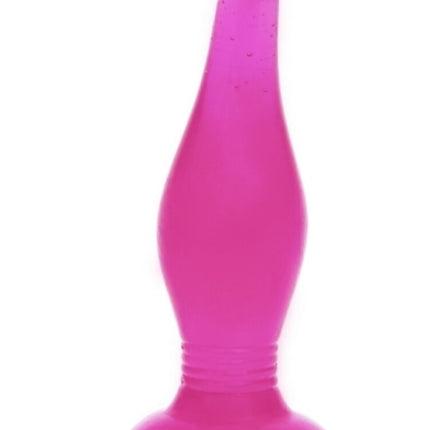 Argus Grote Zuignap Anaal Plug - Roze - 14 Cm Dia 3,5 CM - Verpakt in Sterke Blister - AT 1026