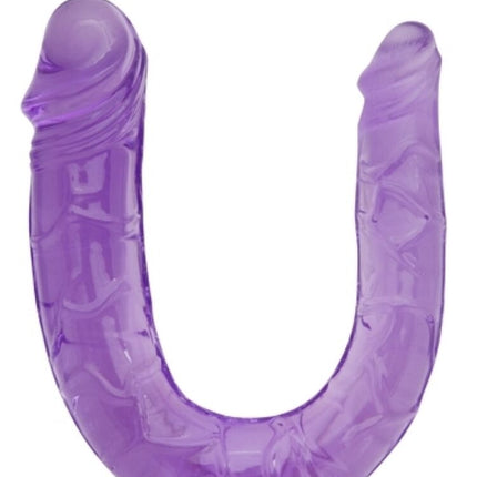 Argus Dubbele Dildo 30 CM - Paars - Dia 3,4 cm - 2,2 cm - Verpakt in Sterke Blister - AT 001127